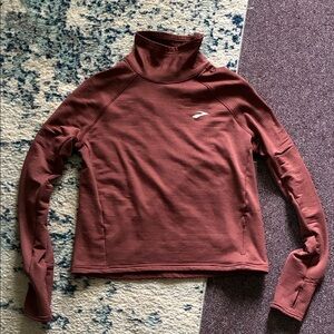 Brooks Burgundy Turtleneck Sweater
